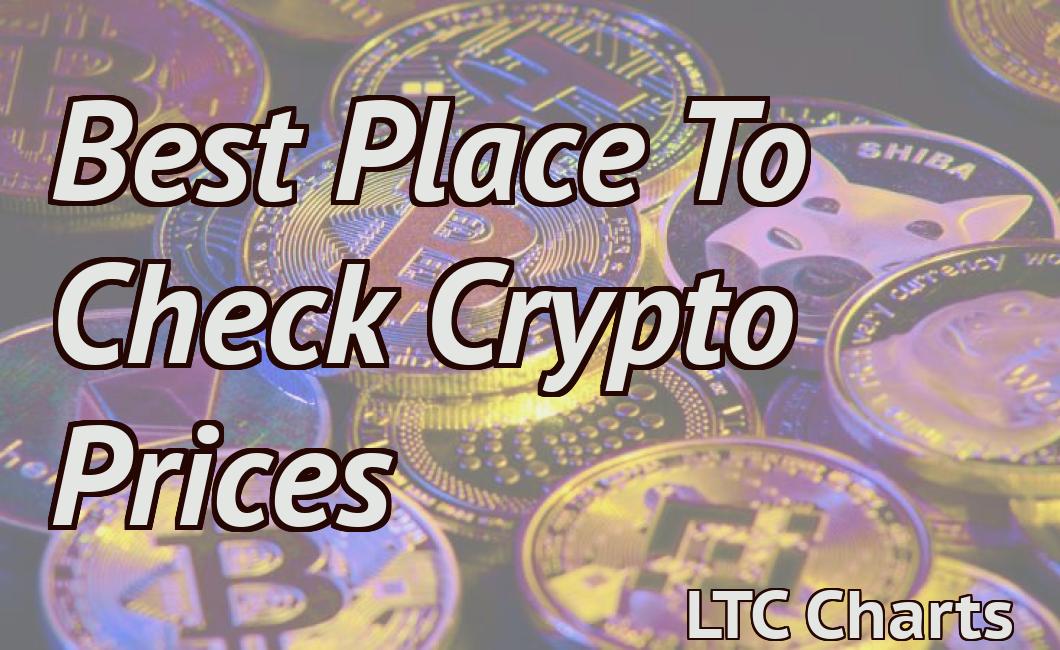 how to check crypto prices