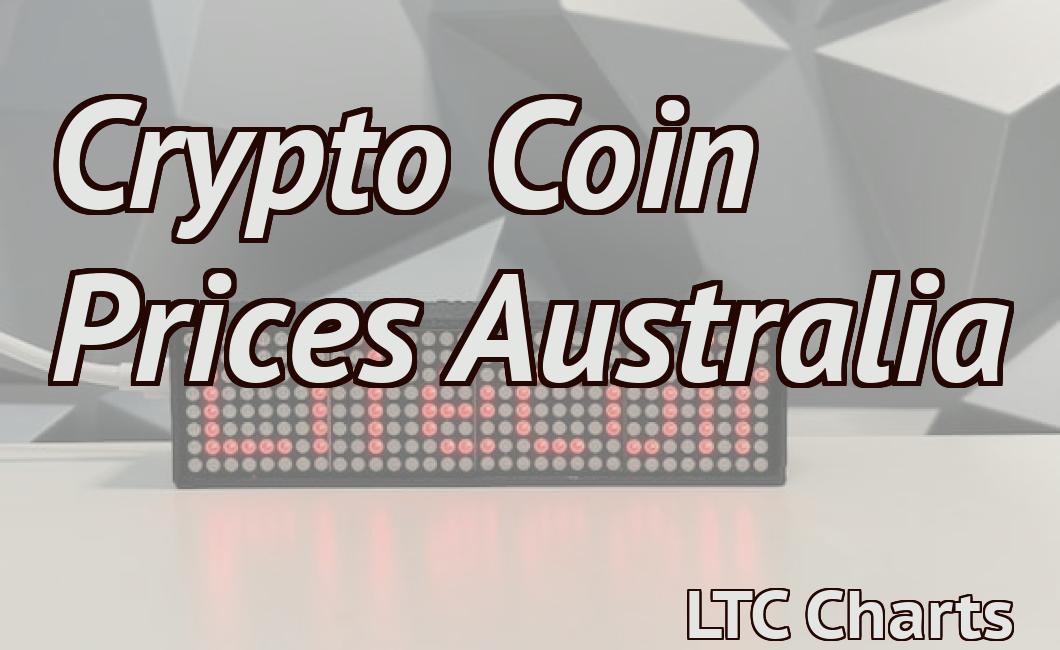crypto coin prices australia