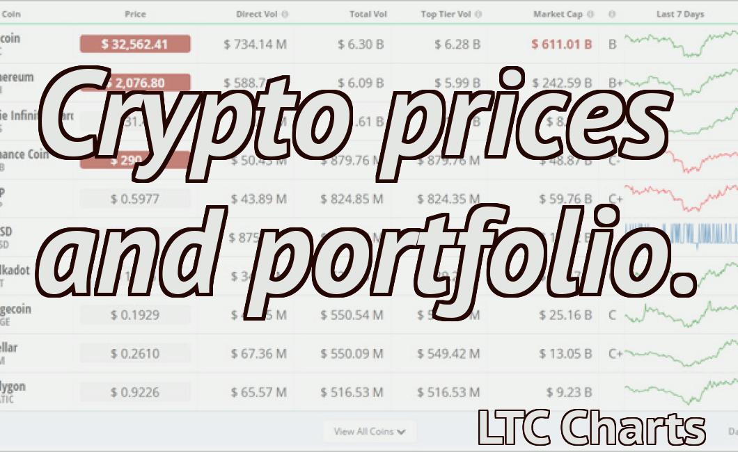 free crypto price api