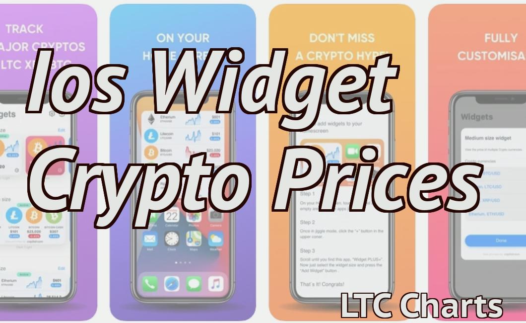 Ios Widget Crypto Prices