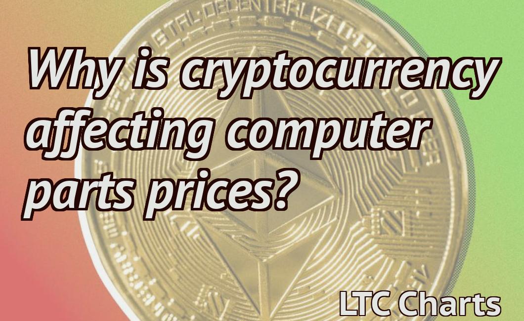 is crypto currency affecting gaming laptop prices