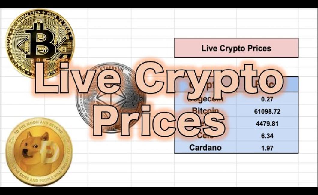 how to pull crypto prices into excel