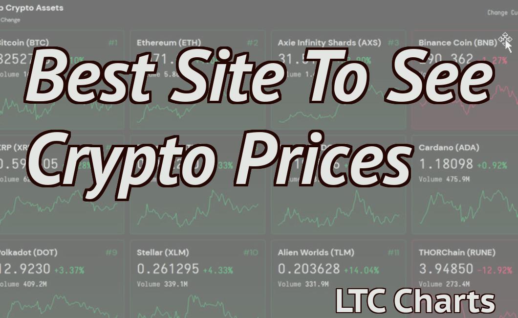 Best Site To See Crypto Prices