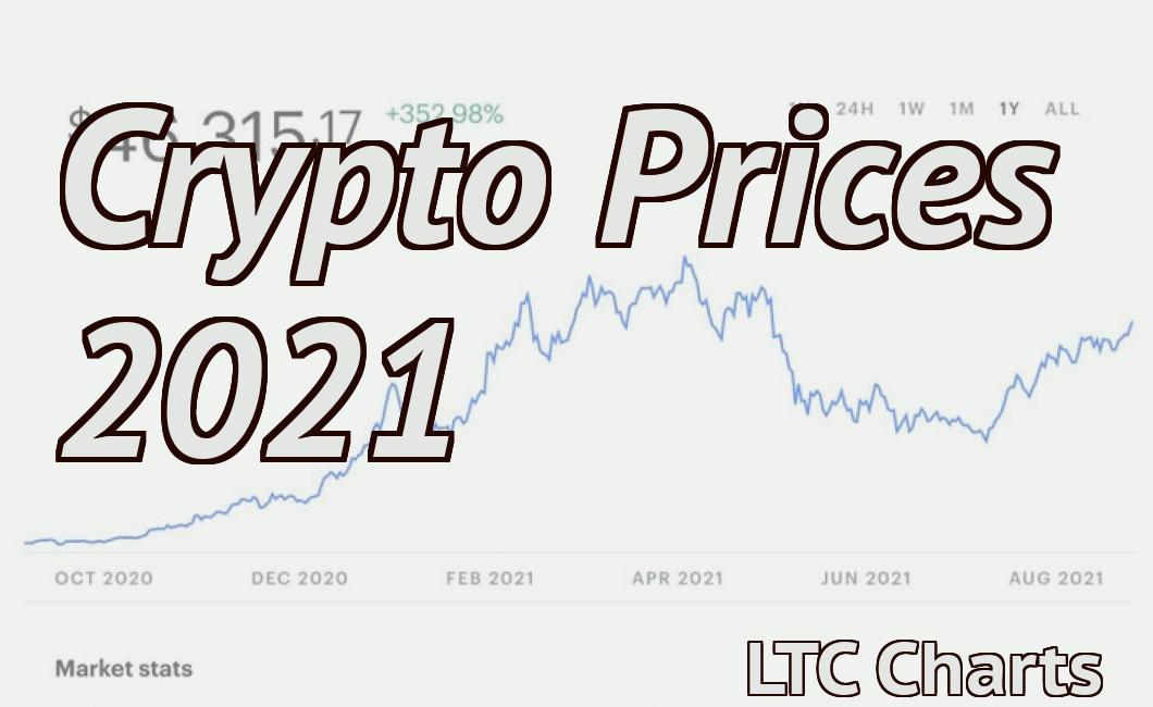 Crypto Prices 2021