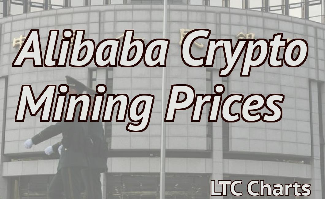 Alibaba Crypto Mining Prices