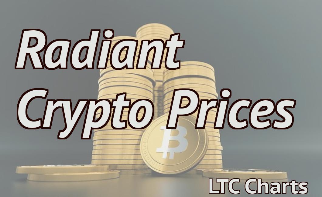 radiant crypto prices