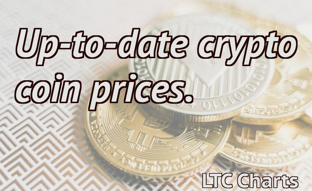 crypto coin rices