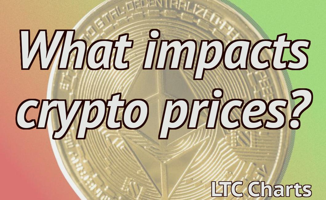 what impacts crypto prices