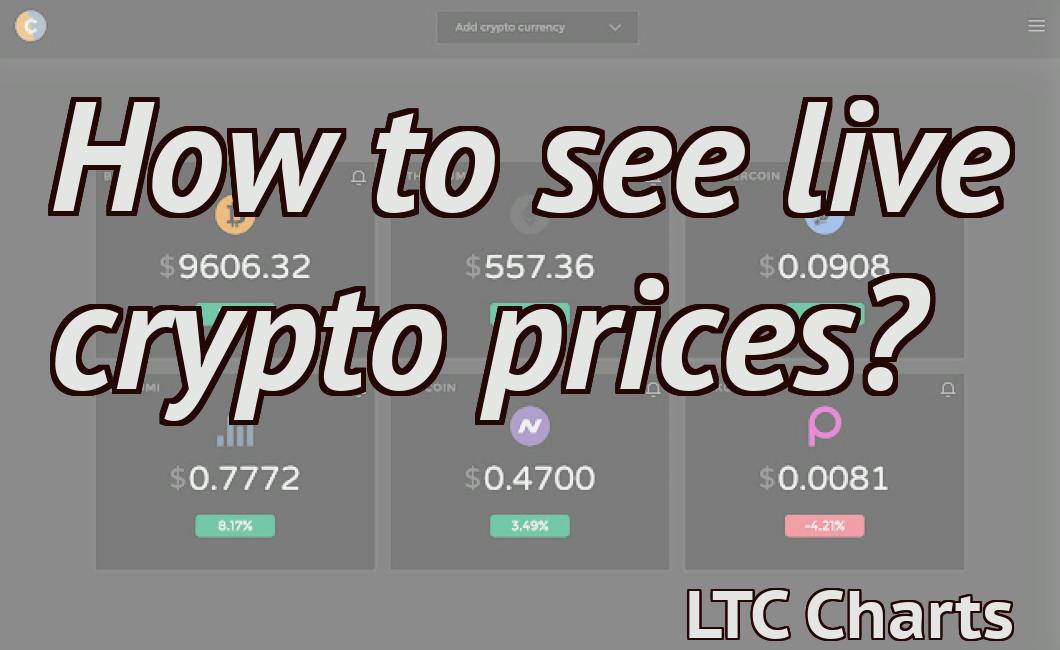 see crypto prices live