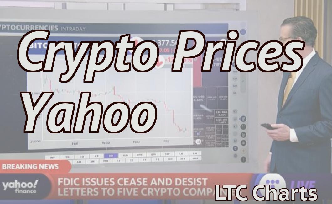 Crypto Prices Yahoo