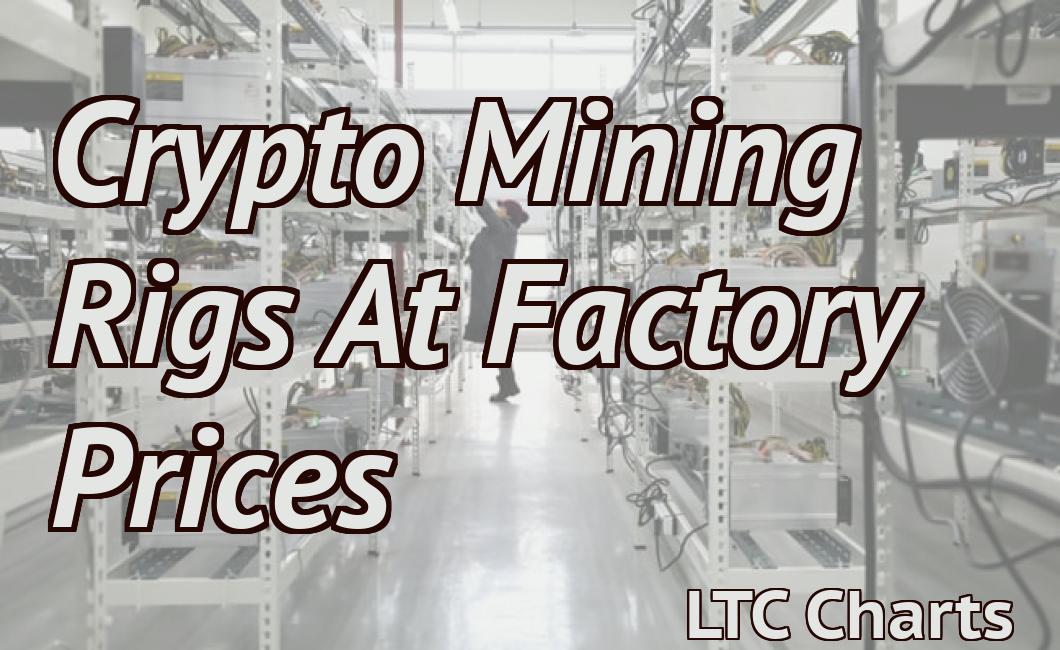 Crypto Mining Rigs At Factory Prices