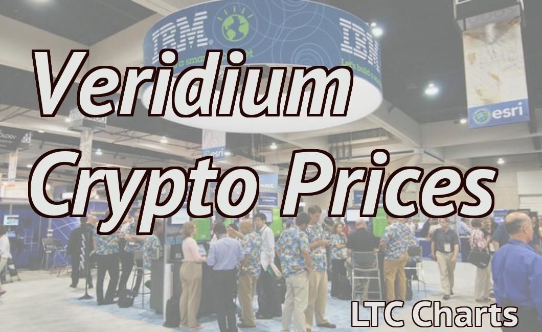 Veridium Crypto Prices