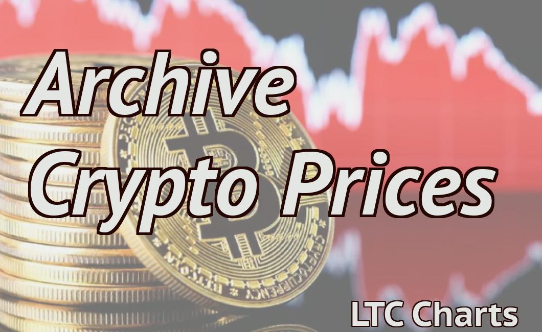 Archive Crypto Prices
