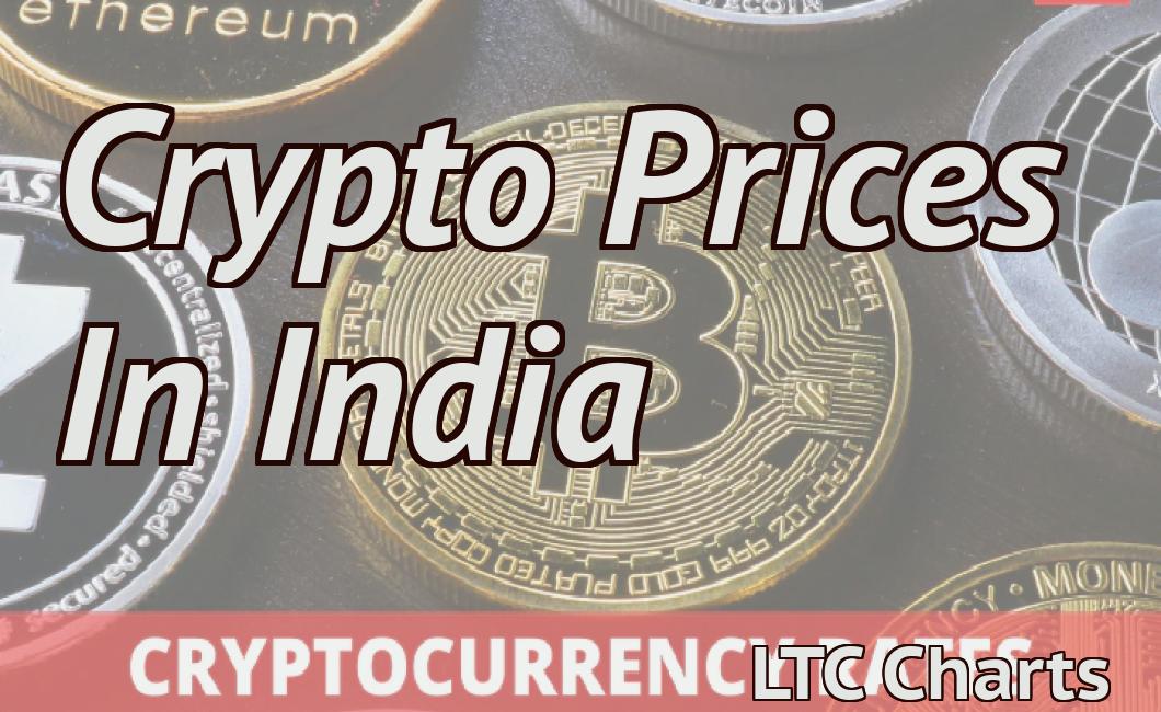 Crypto Prices In India
