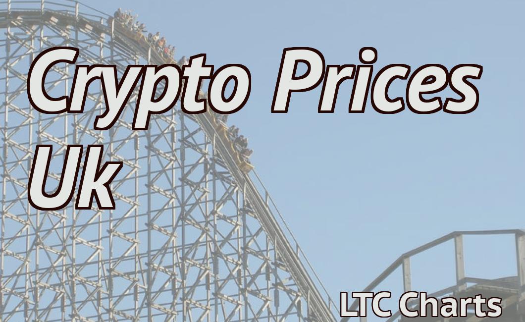 Crypto Prices Uk