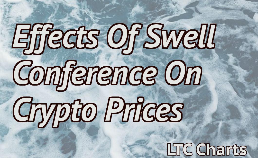Effects Of Swell Conference On Crypto Prices