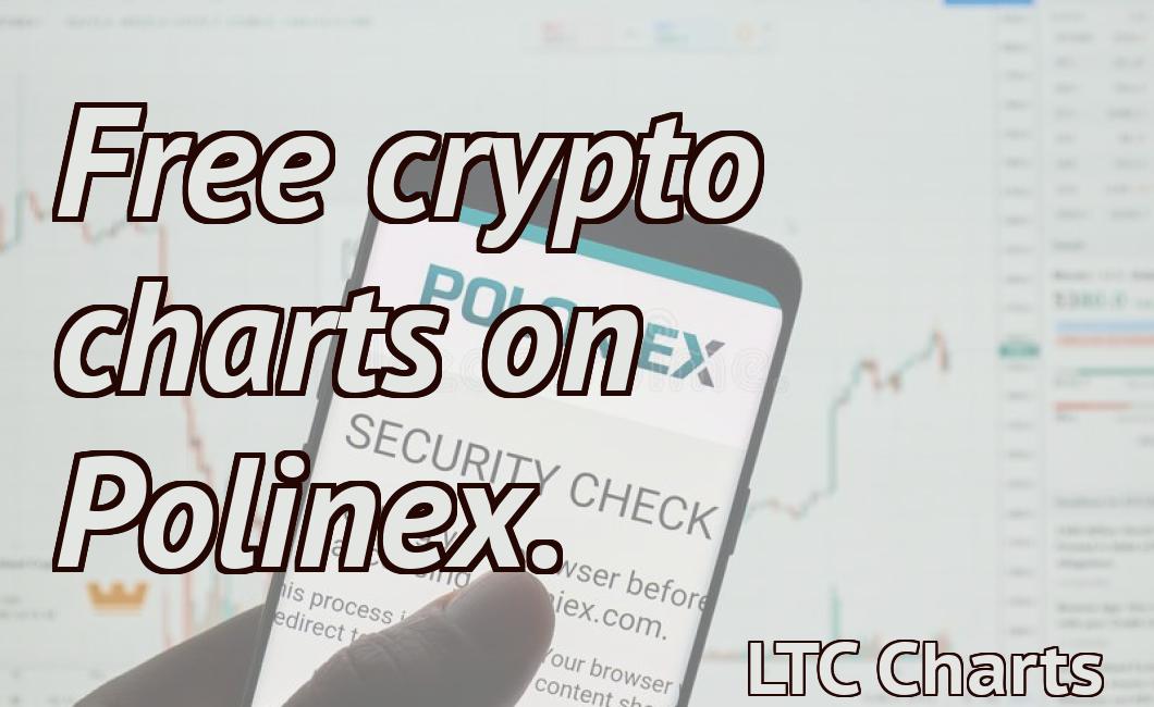 Free crypto charts on Polinex.