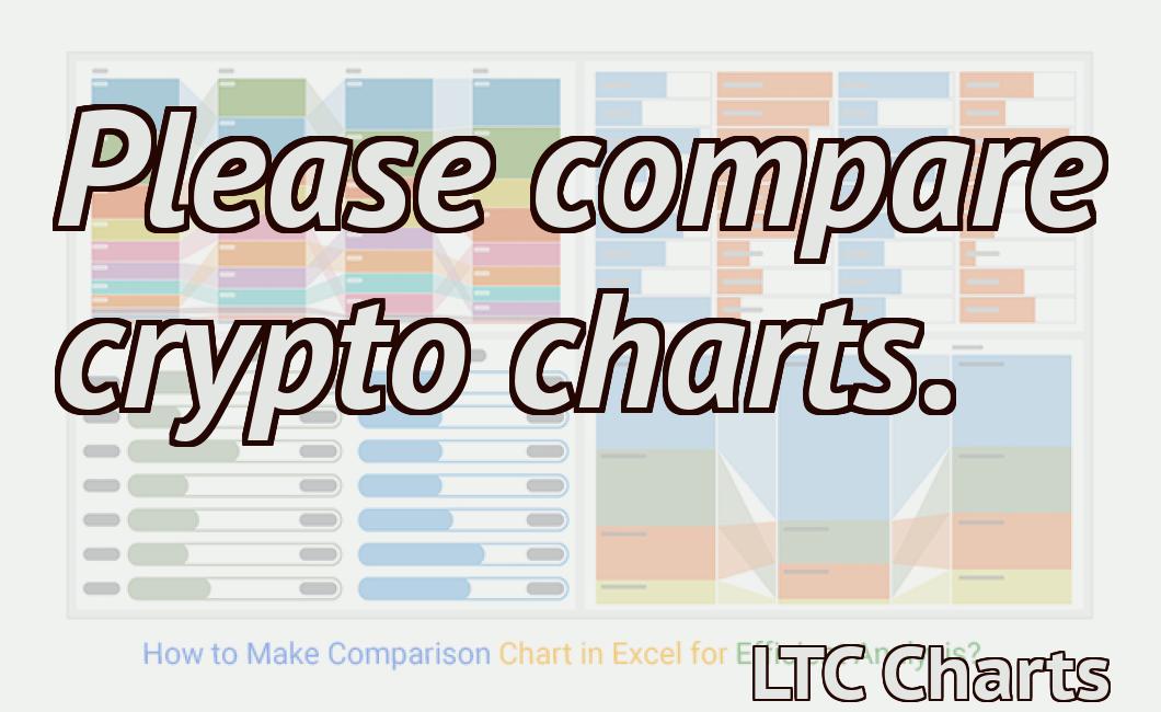 Please compare crypto charts.